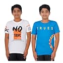 CHECKERSBAY Boys Cotton Printed Half Sleeve T-Shirt