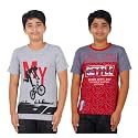 CHECKERSBAY Boys Cotton Printed Half Sleeve T-Shirt