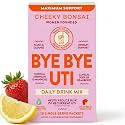 Cheeky Bonsai Bye Bye UTI Drink Mix, D-Mannose & Cranberry, 10 Packets