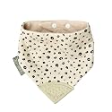 Cheeky Chompers Neckerchew Teething Bib, 2-in-1 Bandana Style Bib w/Food Grade Silicone Teether