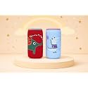 The Cheeky Kidzz Soft Reusable Baby Feeding Bottle Cover Sleeve Animal Printed Suitable for 120ml 150ml 220ml 240ml Slim Neck Milk Feeder Bottles (Pack of 2) (Crocodile-ELEPHNAT)