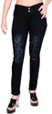 CHEENU GARMENTS Girls Regular Mid Rise Black Jeans