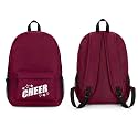 Cheer Backpack, Cheerleader Team Gifts, 1 Pack, Maroon