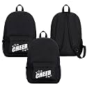 Cheer Backpack, Cheerleader Team Gifts, 3 Pack, Black