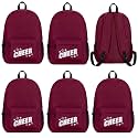 Cheer Backpack, Cheerleader Team Gifts, 6 Pack, Maroon