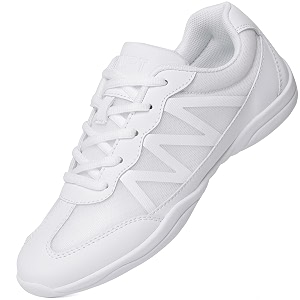 cheer shoes women cheerleading dance shoes fashion sneakers athletic sport training lace up shoes for gilrs