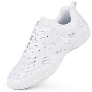 cheer shoes women cheerleading dance shoes fashion sneakers athletic sport training lace up shoes for gilrs