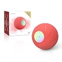Cheerble Enhanced Rubber Smart Interactive Dog Toy, Wicked Ball PE, Automatic Moving Bouncing Rotating Ball for Medium Large Dogs, Active Rolling Toy With LED Lights