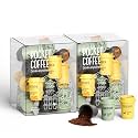CHEERFUL GOAT Instant Cold Brew Coffee – Speciality Pocket Coffee 100% Arabica, Freeze Dried for Ultimate Freshness, No Sugar, No Additives, Low Acid, Healthy for Iced &amp; Hot, 30 Servings (MIX)