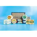 Cheese Bros. Deluxe Charcuterie Gift Box | Fresh from Wisconsin | Includes Dill Havarti, Smoked Gouda, Fratello, Adelheid, 8-Year Aged Cheddar, Summer Sausage, Jam, Mustard | Great Food Gifting Idea