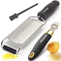 Cheese Chocolate Lemon Grater & Zester Tool Set Non-Slip Handle