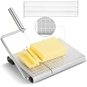 Cheese Slicer & Cheese Cutter, Stainless Steel for Block Cheese
