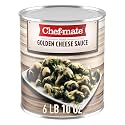 Chef-mate Golden Cheddar Cheese Sauce, Canned Food for Mac and Cheese, 6 lb 10 oz (#10 Can Bulk) (Pack of 6)