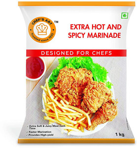 chefs art extra hot and spicy marinade 1 kg 1 kg