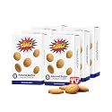 CHEF SANG! High Protein Cookies | Almond Butter | 5g Protein | With Real Almond Butter | Non-GMO | Crunchy & Flavorful | 4 Cookie Packs