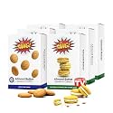 CHEF SANG! Protein Crunch &amp; Almond Butter Cookies | No Artificial Flavors or Preservatives | Individually Wrapped | On-The-Go Snack Pack of 6
