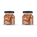 Chef Urbano Chilli Flakes 100 g | Natural | Dried Red Chilly | Aromatic Spicy Dried Pizza/Pasta Seasoning | Premium Herbs and Spices | Glass Bottle (Pack of 2)