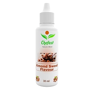 chefast almond flavour baking essence for cake ice-cream chocolates milkshakes- 30ml  use 2-3 drops essence for 250 grm cake