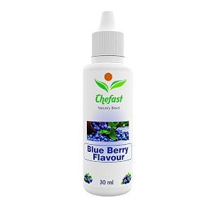 chefast blue berry flavour baking essence for cake ice-cream chocolates milkshakes- 30ml  use 2-3 drops essence for 250 grm cake