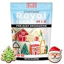 Chefmaster Premium Holiday Royal Icing Mix, Decorating Cookies, Making Cake Decorations, Extra Smooth & Versatile, Just Add Water, Non-GMO, Made in USA, 16 oz
