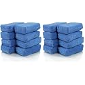 Chemical Guys Premium Grade Microfiber Applicator Pads - Ultra-Soft Foam Core,Safe for Sealants,Tire Dressings,Interior and Exterior Detailing,Car,Truck,SUV,RV,Motorcyle Care,(Pack of 16)