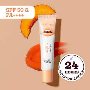chemist at play peach tinted lip balm for dry chapped  pigmented lips - 24 hr moisturization peach