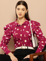 CHEMISTRY Women Regular Fit Printed Casual Shirt