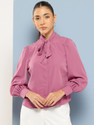 CHEMISTRY Women Regular Fit Solid Casual Shirt