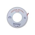 Chemtronics 50-4-25 Soder-Wick Rosin De-Soldering Braid, 0.110", 25'