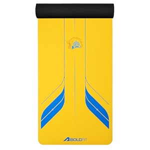 boldfit body alignment yoga mat for women and men pu material 5mm thick exercise yogamat for men for workout yoga fitness amp exercise anti slip yoga alignment mat for home gym mat 5mm