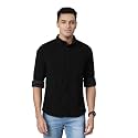 Chennis Men Solid Spread Collar Full Sleeve