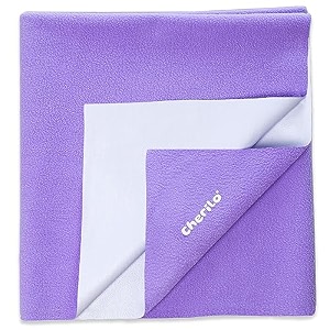 cherilo quick dry waterproof protector baby dry sheet medium 70cm x 100cm violet