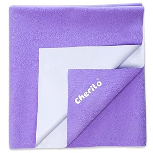 cherilo quick dry waterproof protector baby dry sheets small 50cm x 70cm beige pack of 1
