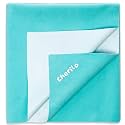 Cherilo Quick Dry Waterproof Protector Baby Dry Sheets, Small (50cm X 70cm)| Sea Green, Pack of 1