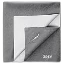 Cherilo Quick Dry Waterproof Protector Baby Dry Sheet, Medium (70cm X 100cm)| Grey