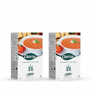 cherise tapri premium hyderabadi tomato soup premix 13 g x 7 sachets pack of 2