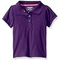 Cherokee Girls' Essential Jersey Top with Rib Collar and Cuffs