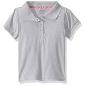 Cherokee Girls' Essential Jersey Top with Rib Collar and Cuffs