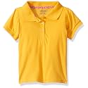 Cherokee Girls' Essential Jersey Top with Rib Collar and Cuffs