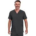 Cherokee Infinity Men's V-Neck Scrub Top with 3 Pockets and 360° Stretch