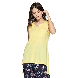 Cherokee by Unlimited Womens Button Down Shirt