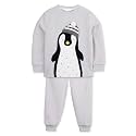 Kids Unisex Penguin Applique Cotton Blend Nightsuit