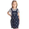 Cherry Crumble California Girl39s Cotton A-Line Knee-Length