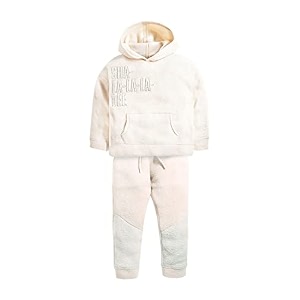 the orignal cherry crumble california unisex cherry crumble kids boys amp girls beige polar fleece monotone color block applique day wear winterblock go set ws-btnbset-7238_18-24months
