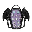 Gothic Coffin Ita Bag Halloween Backpack Shoulder Purse Cosplay Fans