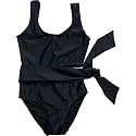 Cheryl Creations Kids Girl's Cute &amp; Comfortable One Piece Tie Side Cutout Bathing Suit Bikini