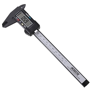 cheston digital vernier caliper  durable plastic body  lcd display  battery cell included i 150mm6inch i precision measurement with zero calibration  accuracy  002 mm  lt0001