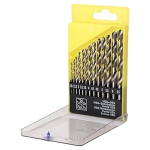 cheston drill bits pack of 5-13pcs each 15-65mm drill bit set for drill machine for home use carbide speed tips drill bits suitable for stainless steel aluminum walls amp concrete drill bit