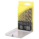 CHESTON Drill Bits Pack Of 5-13Pcs Each (1.5-6.5mm) Drill Bit Set For Drill Machine For Home Use |Carbide Speed Tips |Drill Bits Suitable For Stainless Steel, Aluminum, Walls &amp; Concrete Drill Bit