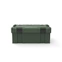 Cheston High Grade Plastic Tool Box for Tools I Tool Kit Box for Garage and Home/Tool Box Without Tools I Professional Stackable Boxes with Interlocking System with One-Click (MEDIUM)